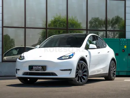 Tesla Model Y 2022 года за 14 500 000 тг. в Алматы – фото 4