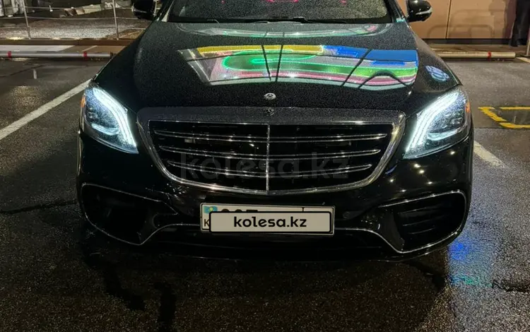 Mercedes-Benz S 63 AMG 2020 годаүшін60 000 000 тг. в Алматы