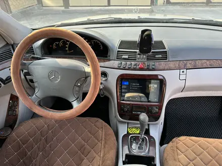 Mercedes-Benz S 320 1999 года за 4 000 000 тг. в Кызылорда – фото 11