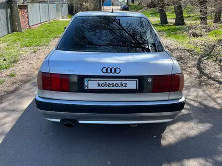 Audi 80 1992 года за 1 200 000 тг. в Шу – фото 5