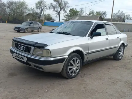 Audi 80 1992 года за 1 200 000 тг. в Шу – фото 2