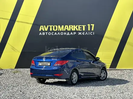 Hyundai Accent 2014 года за 5 800 000 тг. в Шымкент – фото 5