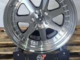 Work mugen m7 7028 R18 9, 5J 5x114, 3 ET20 ЦО73, 1 Black Face + Polish Lip за 320 000 тг. в Алматы