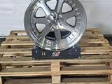 Work mugen m7 7028 R18 9, 5J 5x114, 3 ET20 ЦО73, 1 Black Face + Polish Lip за 320 000 тг. в Алматы – фото 2