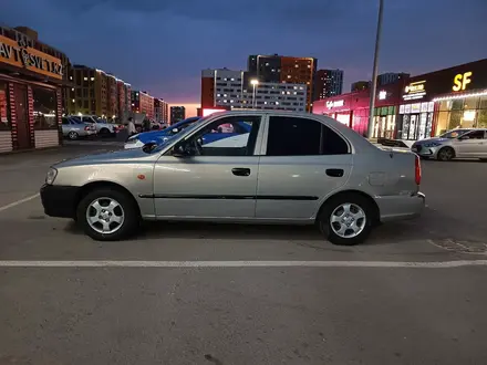 Hyundai Accent 2008 года за 2 500 000 тг. в Астана – фото 3