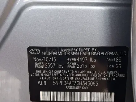 Hyundai Sonata 2015 года за 6 750 000 тг. в Шымкент – фото 16
