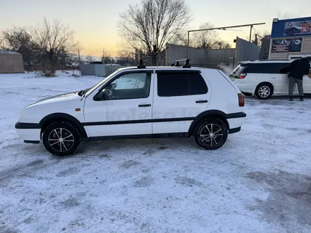 Volkswagen Golf 1993 года за 1 400 000 тг. в Кордай – фото 4