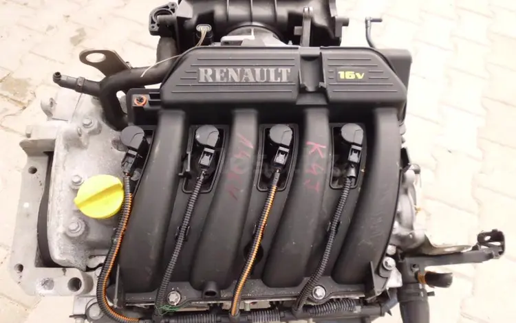 Контрактный двигатель Renault 1.4 16v K4J за 320 000 тг. в Астана