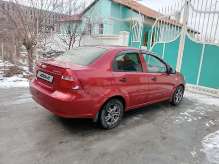 Chevrolet Aveo 2007 года за 1 400 000 тг. в Туркестан – фото 2