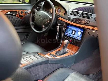 Mercedes-Benz E 55 AMG 2005 года за 9 000 000 тг. в Алматы – фото 17