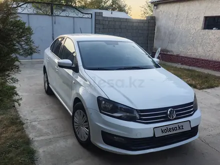 Volkswagen Polo 2016 года за 5 200 000 тг. в Шымкент – фото 3