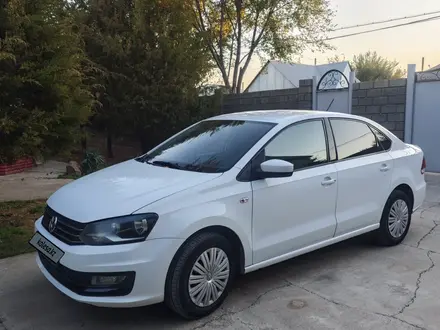 Volkswagen Polo 2016 года за 5 200 000 тг. в Шымкент – фото 2