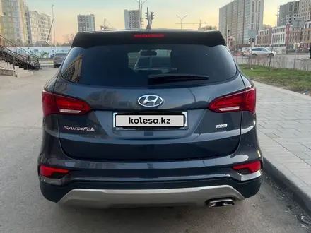 Hyundai Santa Fe 2018 года за 10 700 000 тг. в Астана – фото 4