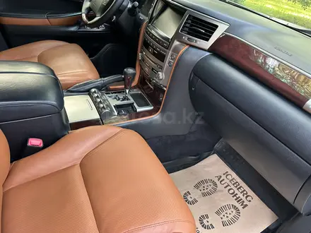 Lexus LX 570 2013 года за 25 500 000 тг. в Алматы – фото 14