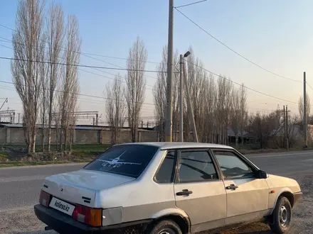 ВАЗ (Lada) 21099 2004 года за 750 000 тг. в Тараз – фото 2