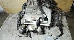 Двигатель АКПП автомат Двигатель рх300 1мз 1MZ-FE RX300 за 400 000 тг. в Алматы