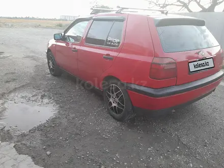 Volkswagen Golf 1997 года за 1 350 000 тг. в Тараз – фото 5