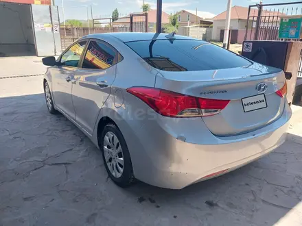 Hyundai Elantra 2012 года за 3 300 000 тг. в Шиели – фото 5