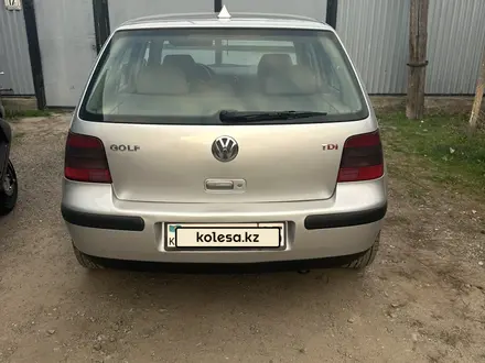 Volkswagen Golf 2002 года за 3 200 000 тг. в Алматы – фото 5