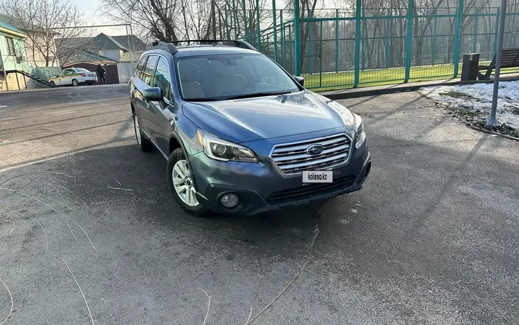 Subaru Outback 2017 годаүшін10 300 000 тг. в Алматы