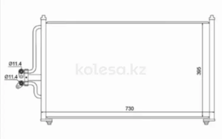 Радиатор кондиционераfor32 150 тг. в Шымкент