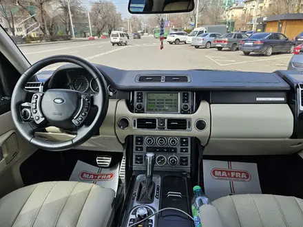 Land Rover Range Rover 2008 года за 10 000 000 тг. в Алматы – фото 11