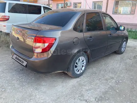 ВАЗ (Lada) Granta 2190 2015 года за 2 050 000 тг. в Кызылорда – фото 4