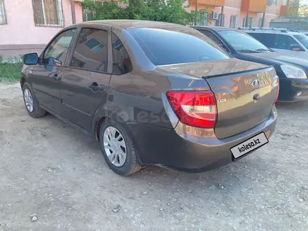 ВАЗ (Lada) Granta 2190 2015 года за 2 050 000 тг. в Кызылорда – фото 5