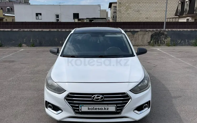Hyundai Accent 2018 года за 7 300 000 тг. в Алматы
