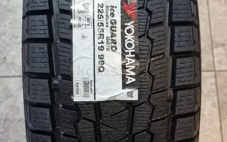 225/55R19 Yokohama Ice Guard G075 зимние за 350 000 тг. в Алматы