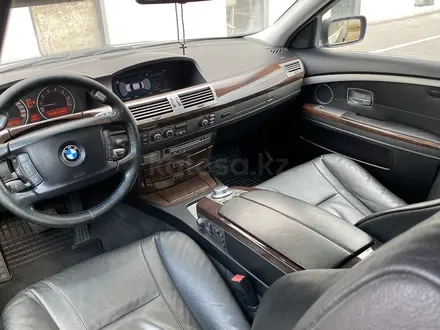 BMW 740 2007 года за 5 400 000 тг. в Алматы – фото 44