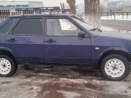 ВАЗ (Lada) 21099 1999 года за 490 000 тг. в Алматы – фото 3