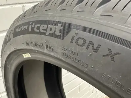 Hankook Winter i'cept iON X IW01A 265/40 R22 за 300 000 тг. в Талдыкорган – фото 5