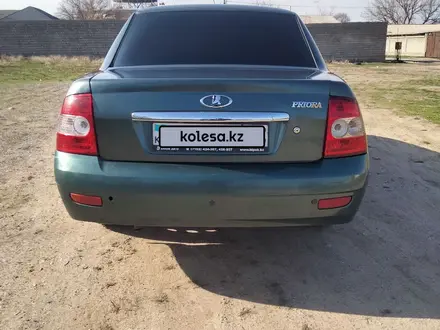 ВАЗ (Lada) Priora 2170 2008 года за 1 100 000 тг. в Шымкент – фото 3