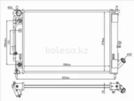 Радиатор за 27 700 тг. в Шымкент