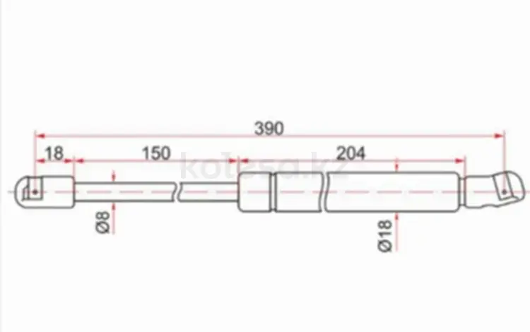 Амортизатор капота за 2 650 тг. в Павлодар