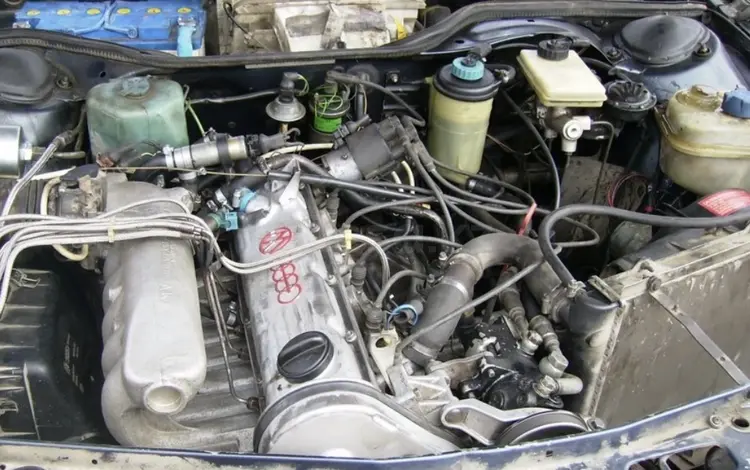 Двигатель Audi 100 2.2 за 500 550 тг. в Астана