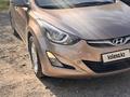Hyundai Elantra 2015 года за 6 300 000 тг. в Тараз – фото 6