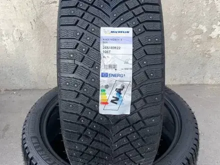 MICHELIN X-Ice North 4 SUV 265/40 R22 106T Венгрия-24 год за 315 000 тг. в Алматы – фото 2