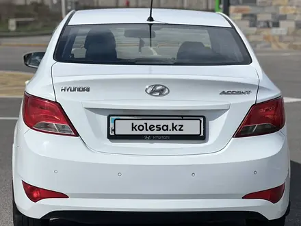 Hyundai Accent 2015 года за 6 200 000 тг. в Шымкент – фото 2