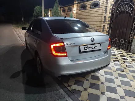 Skoda Rapid 2013 года за 4 259 404 тг. в Тараз – фото 6