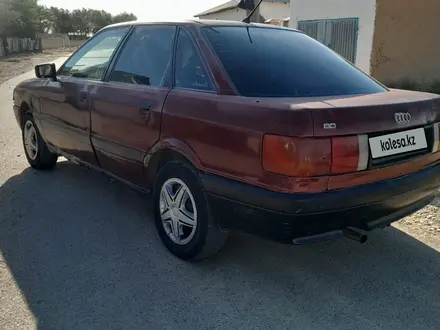 Audi 80 1988 года за 550 000 тг. в Туркестан – фото 4