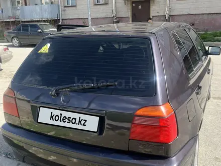 Volkswagen Golf 1993 года за 1 200 000 тг. в Кентау – фото 3