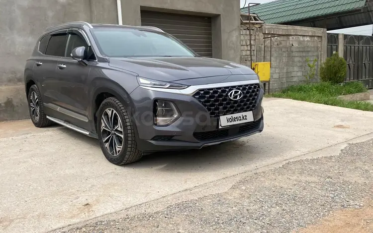 Hyundai Santa Fe 2019 года за 10 500 000 тг. в Шымкент