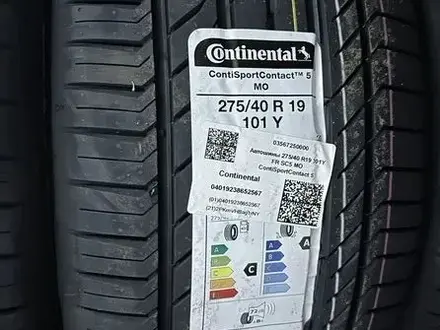 Continental Sport Contact 5 245/45 R19 и 275/40 R19 Y за 680 000 тг. в Тараз – фото 2