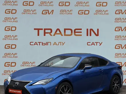 Lexus RC 300 2019 года за 19 000 000 тг. в Алматы