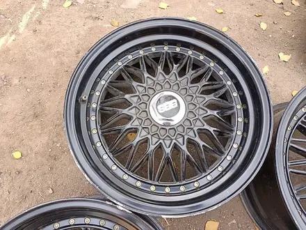 Легкосплавные диски "BBS" (Япония R17 5*114.3 ЦО73 8J ЕТ28 Par за 320 000 тг. в Астана – фото 5