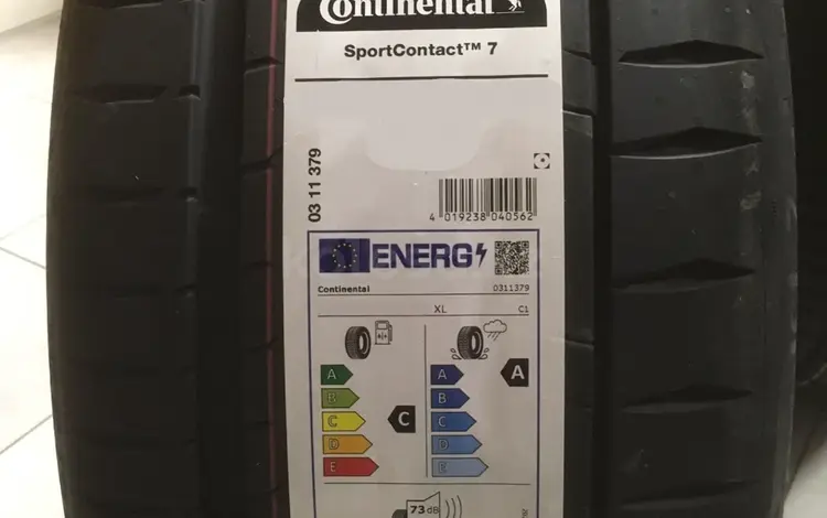 245-40-18 Continental SportContact 7 за 97 000 тг. в Алматы