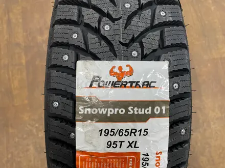 195/65r15 Powertrac Snowpro Stud 01 за 32 000 тг. в Астана – фото 4