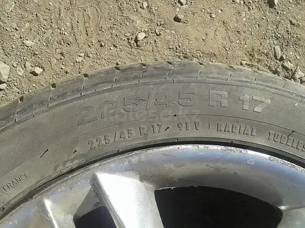 ОДНА шина 245/45 R17 — "Continental ContiSportContact 3" (Германи за 20 000 тг. в Астана – фото 6